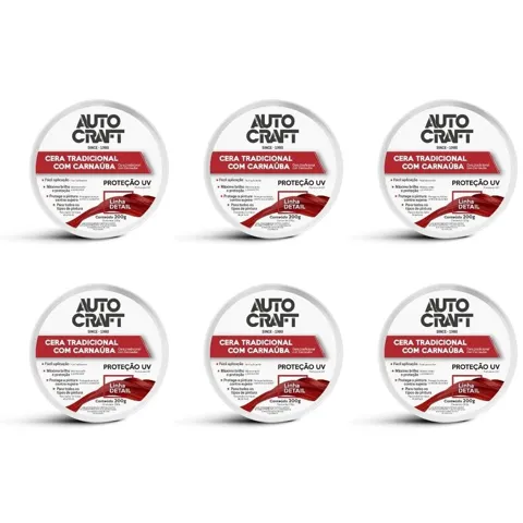 Cera Automotiva Carnauba Auto Graf 200Gr