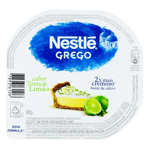 Iogurte Grego Torta de Limão Nestlé Pote 90g