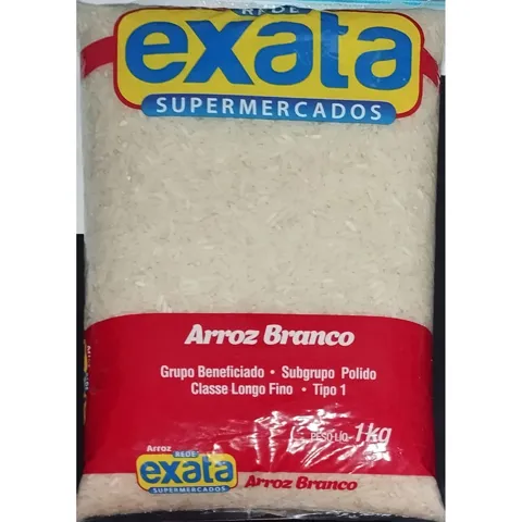 Arroz Exata Branco 1Kg