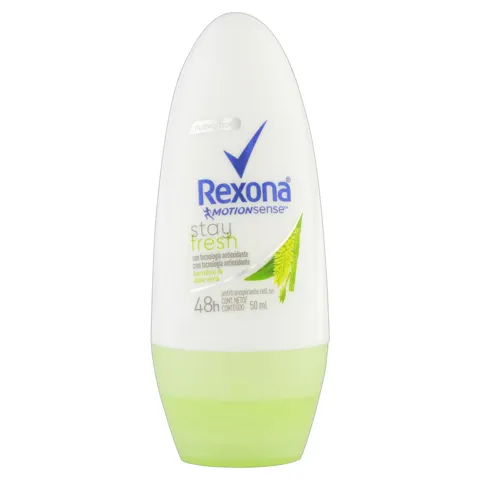 Antitranspirante Roll-On Stay Fresh Bamboo & Aloe Vera Rexona Motionsense 50ml
