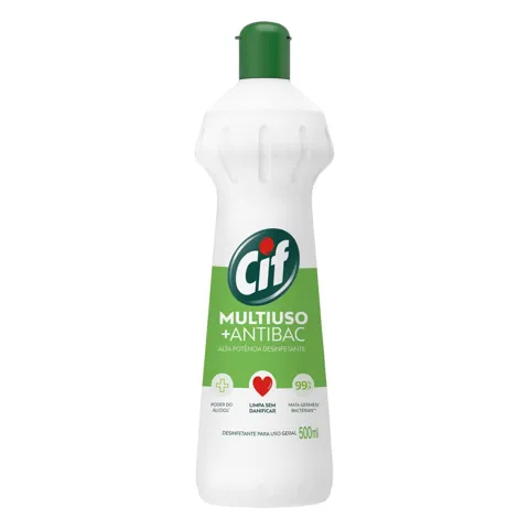 Limpador Multiuso Cif +Antibac Squeeze 500ml