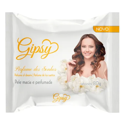 Sabonete Barra Perfume dos Sonhos Gipsy Flow Pack 80g