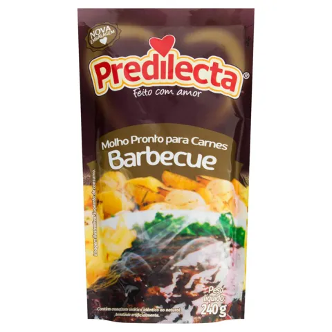 Molho Barbecue Predilecta Sachê 240g