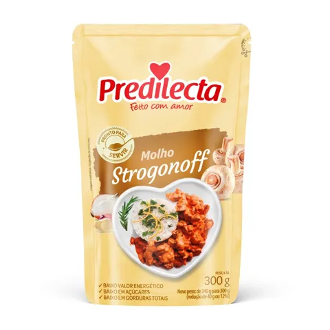 Molho para Strogonoff Predilecta Sachê 300g