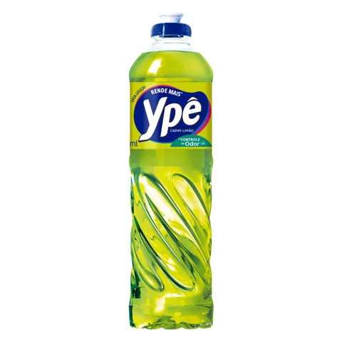 Lava-Louças Líquido Capim-Limão Ypê Frasco 500ml