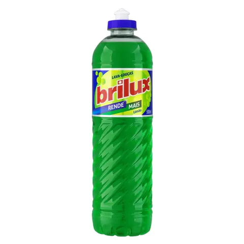 Lava-Louças Líquido Limão Brilux Frasco 500ml