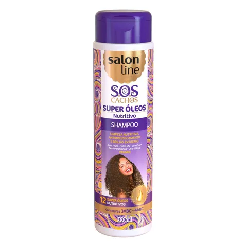 Shampoo Salon Line Sos Cachos 300Ml Nutritivo