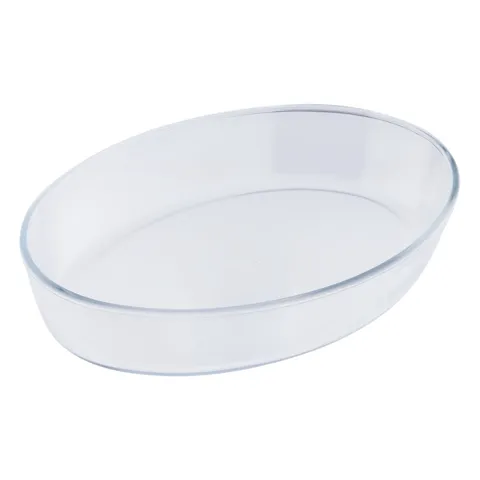 Assadeira Oval Vidro 3,2l Marinex Média