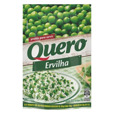 Ervilha em Conserva Quero Sachê 170g