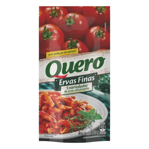 Molho de Tomate Ervas Finas Quero 340g