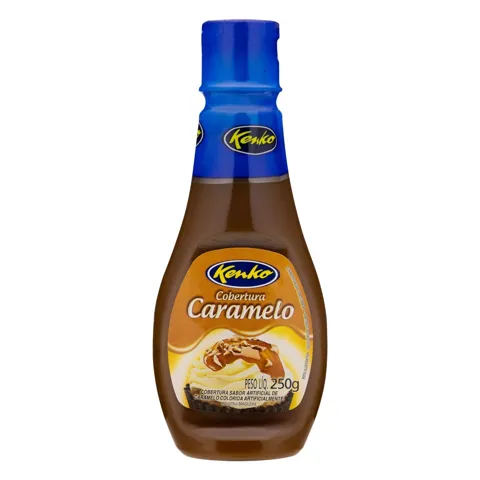 Cobertura Caramelo Kenko Squeeze 250g