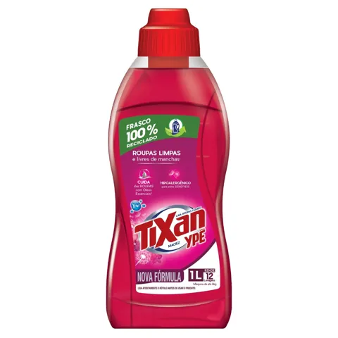 Lava-Roupas Líquido Maciez Tixan Ypê Frasco 1l