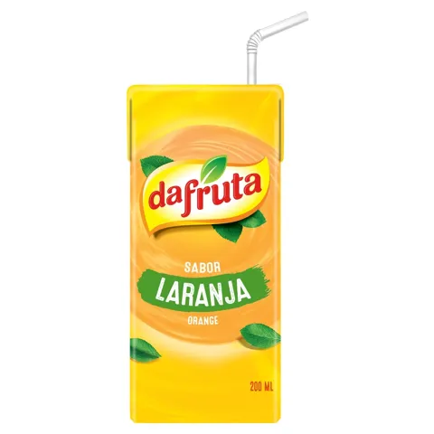 Refresco Adoçado Laranja Dafruta Caixa 200ml