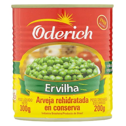 Ervilha em Conserva Oderich Lata 200g