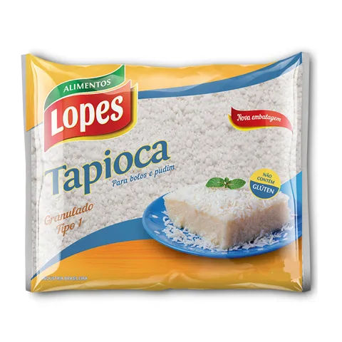Tapioca Granulada Lopes 500G