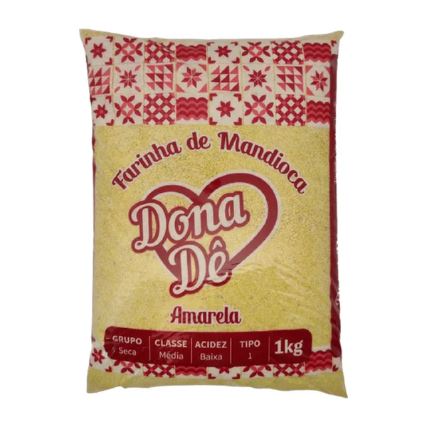 Farinha Amarela Dona De 1Kg