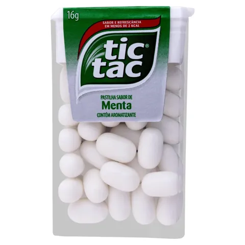 Pastilha Tic Tac sabor Menta 16g