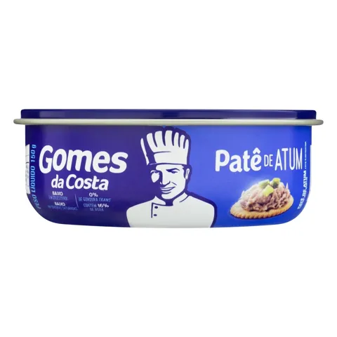 Patê de Atum Gomes da Costa Lata 150g