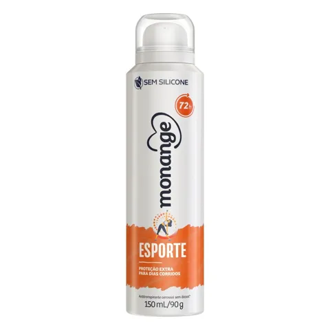 Antitranspirante Aerossol Esporte Monange 150ml