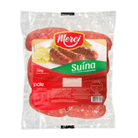 Linguica Suina 700G Merci