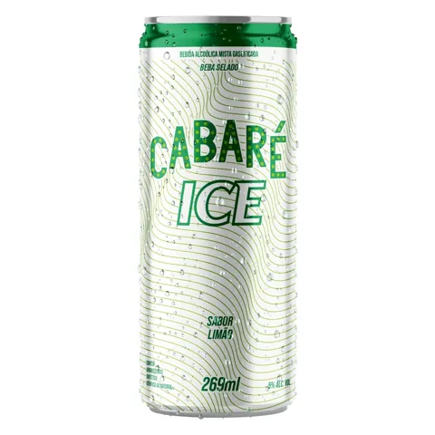 Bebida Mista Alcoólica Limão Cabaré Ice Lata 269ml