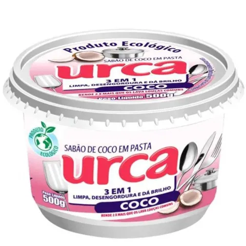 Sabão de Coco Urca Pasta 500g
