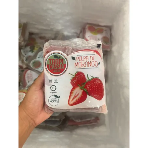 Polpa De Morango Tropicassia 400G