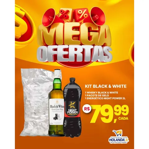 Kit Whisky Black E White