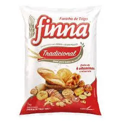 Farinha de Trigo FINNA COM FERMENTO Especial 1Kg