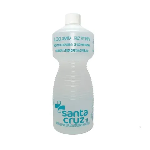 Álcool SANTA CRUZ 70% 1L