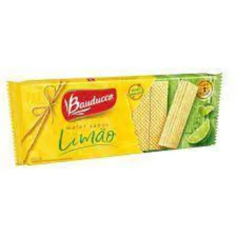 Wafer Bauducco Limao 70G