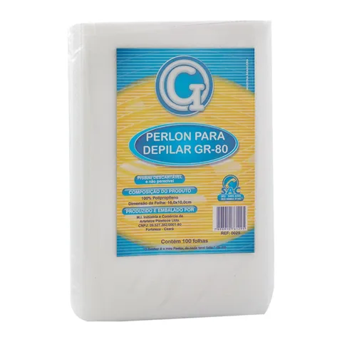 Perlon Depilatorio 10X15Cm C/100