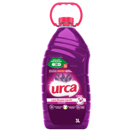 Lava Roupas  Liquido Urca Lavanda 3L