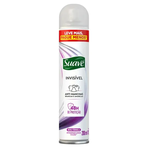 Antitranspirante Aerossol Invisível Suave 200ml Leve Mais Pague Menos