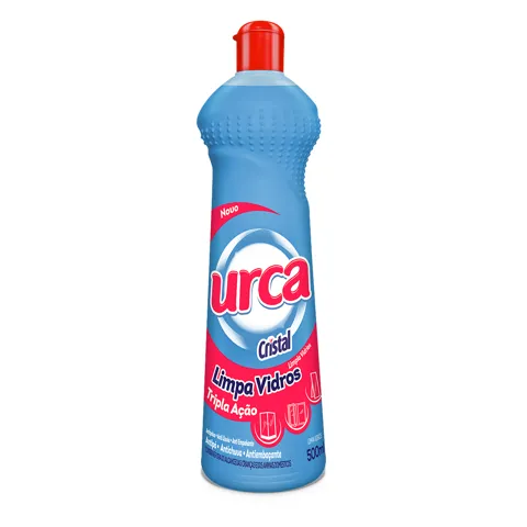 Limpa Vidros Urca Cristal Tripla Ação 500ml