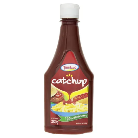 Ketchup Tradicional Tambaú Squeeze 380g