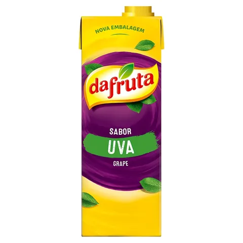 Refresco Adoçado Uva Dafruta Caixa 1l