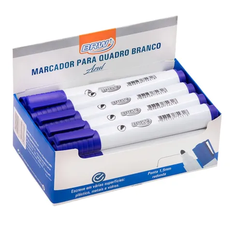 Marcador Brw Az Qd Branco