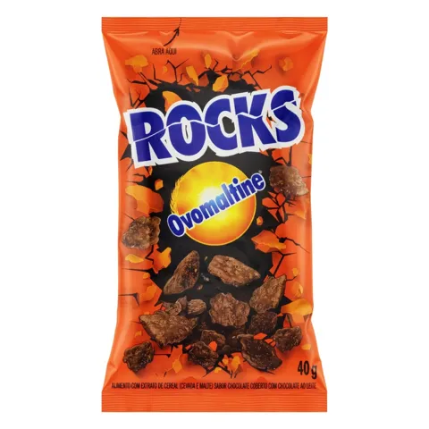 Flocos de Cereais Ovomaltine Rocks Pacote 40g