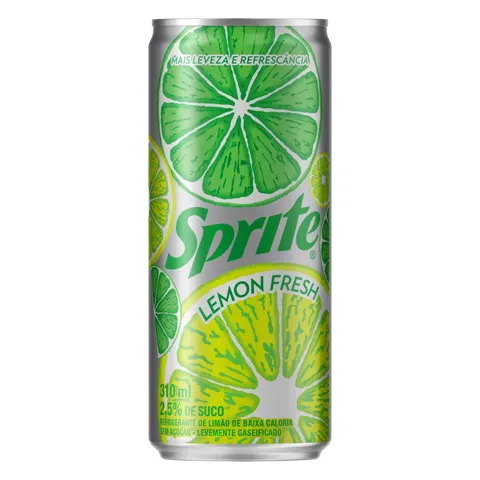 Refrigerante Lemon Fresh Zero Açúcar Sprite Lata 310ml