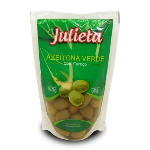 Azeitona Sache Verde Julieta 180G