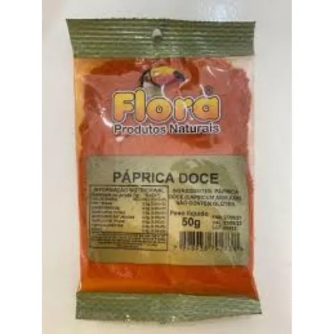 Tempero Paprica Doce  Flora 50G