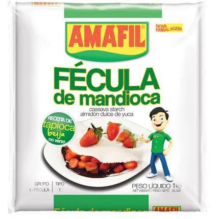 Fécula de Mandioca AMAFIL 1Kg