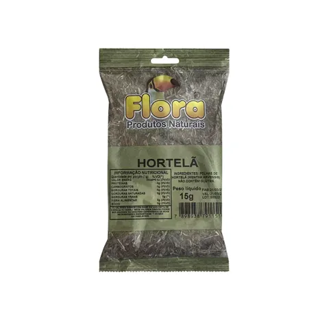 Cha De Hortela Flora 15G