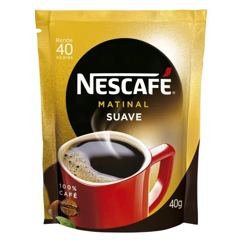 Café Suave Nescafé Matinal Sachê 40g