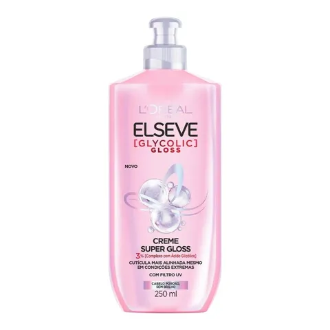 Creme Pentear Elseve Glycolic Gloss 250Ml