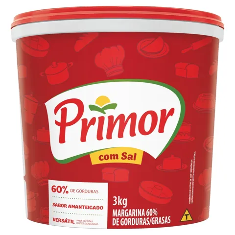 Margarina Amanteigada com Sal Primor Balde 3kg