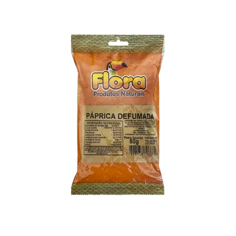 Paprica Defumada 50G Flora