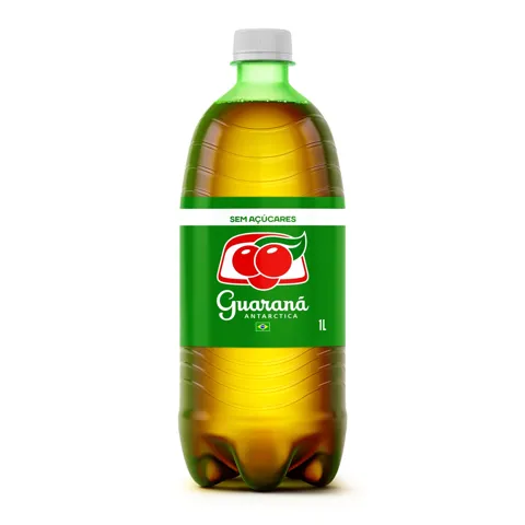 Refrigerante Guaraná Antarctica Sem Açúcar Garrafa 1L