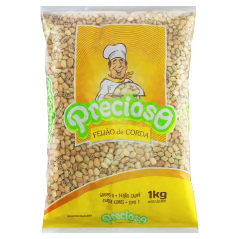 Feijão de Corda Tipo 1 Precioso Pacote 1kg